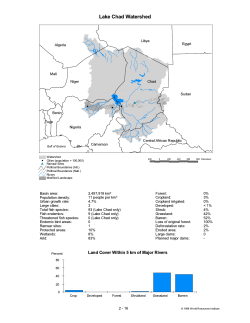 Lake Chad Watershed - World Resources Report