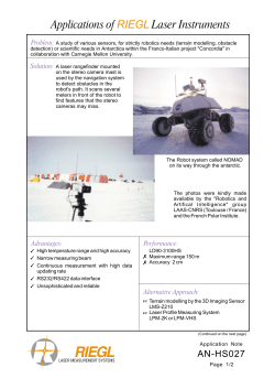Application Robotics