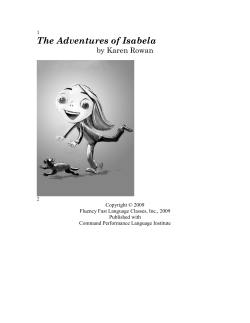 The Adventures of Isabela