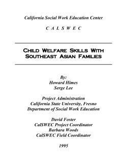 child welfare skills with southeast asian families