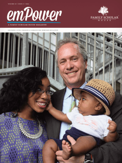 Fall, 2013 - Family Scholar House