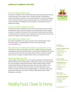 Healthy Food. Closer To Home.