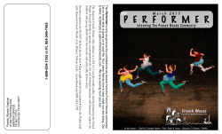 performer - French Woods Festival