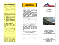 Severe Weather
