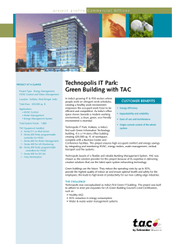 Technopolis IT Park: Green Building with TAC