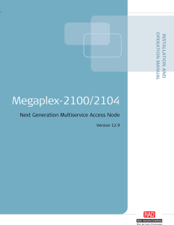 Megaplex-2100/2104