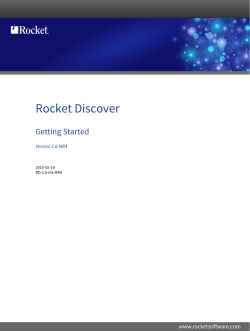 Rocket Discover Getting Started