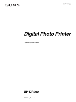 Digital Photo Printer