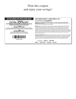 Print this coupon and enjoy your savings! - Bon-Ton