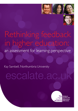 Rethinking Feedback In Higher Education