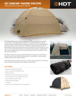 AirBeam &reg; RaDome