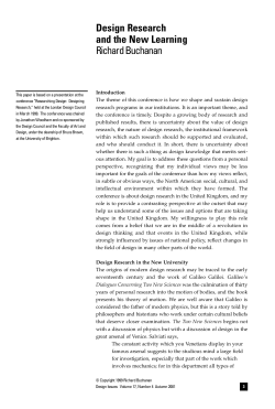 Four Orders of Design