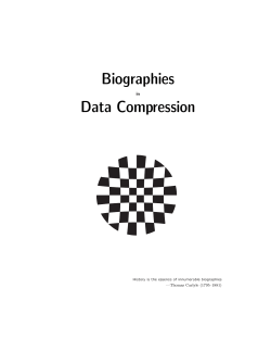 Biographies Data Compression