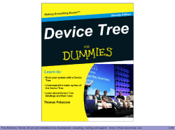 Device Tree for Dummies - Linux Foundation Events