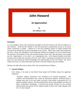 Read Book - The John Howard Society of Saint John, NB