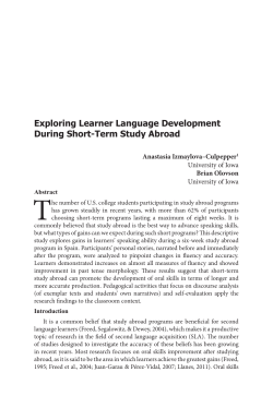 Chapter 7 - Central States Conference on the Teaching of Foreign
