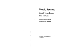 Music Scenes - Harvard University