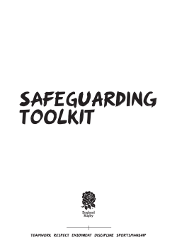 safeguarding toolkit