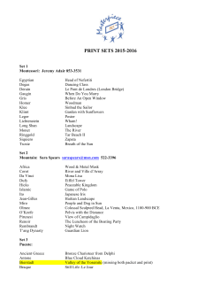 print sets 2015-2016 - Masterpiece Art Flagstaff