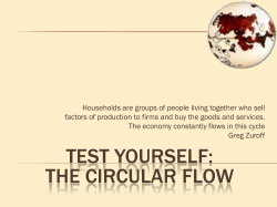 Test Yourself The Circular Flow