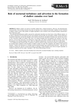 Role of nocturnal turbulence and advection in the formation of