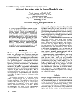 Multi-Body Interactions within the Graph of Protein Structure