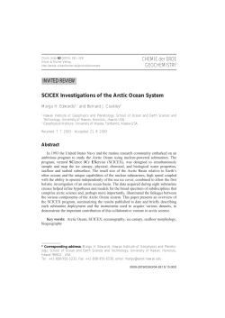 Edwards and Coakley - National Snow and Ice Data Center