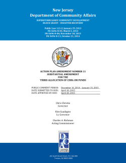New Jersey - reNEW Jersey Stronger