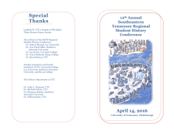 Special Thanks