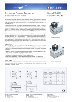 SERIES PD-39 X SERIES PD-39 X Ei - keller