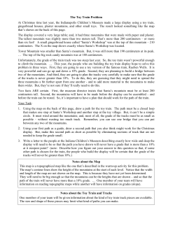 The Toy Train Problem - Indiana University Bloomington