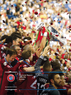 2015/16 UEFA Financial Report - annex