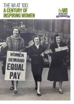 the wi at 100: a century of inspiring women
