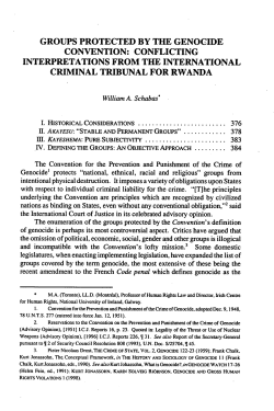 groups protected by the genocide convention