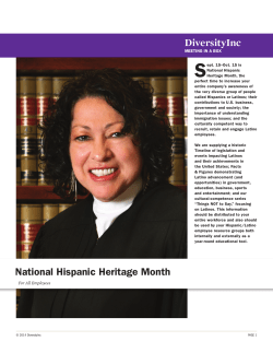 National Hispanic Heritage Month DiversityInc
