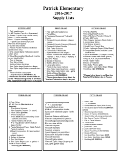 Harmony Elementary - Patrick Elementary School