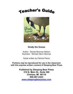 Grady the Goose - TeachingBooks.net