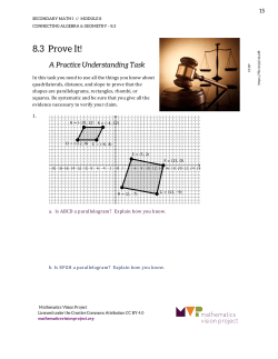 8.3 Prove It!