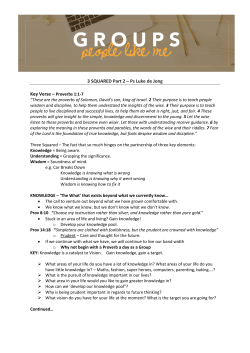 3 SQUARED Part 2 &ndash; Ps Luke de Jong