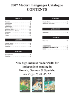 French Graded Readers