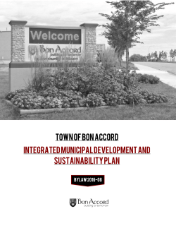 2. Town of Bon Accord Integrated Municipal Development and