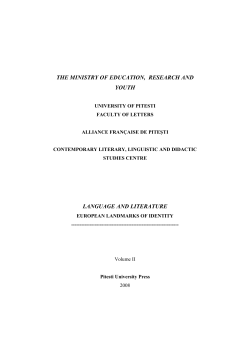 the ministry of education, research and youth language and literature
