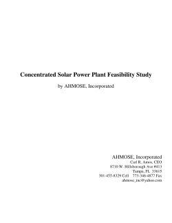Ahmose Feasibility Study