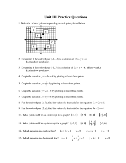 Unit III Practice Questions