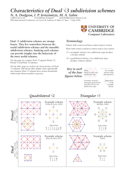 Poster in PDF - Neil Dodgson