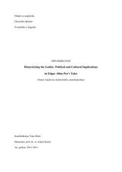 Historicizing the Gothic: Political and Cultural Implications in Edgar