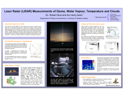Measuring Gravity Waves in Earth`s Atmosphere with