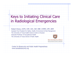 Robert Emery - HPS Chapters