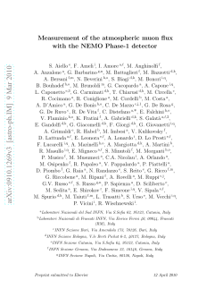 Measurement of the atmospheric muon flux with the NEMO Phase