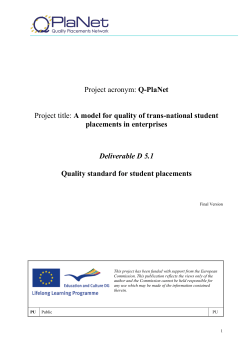 A European model: Network of Networks - Q